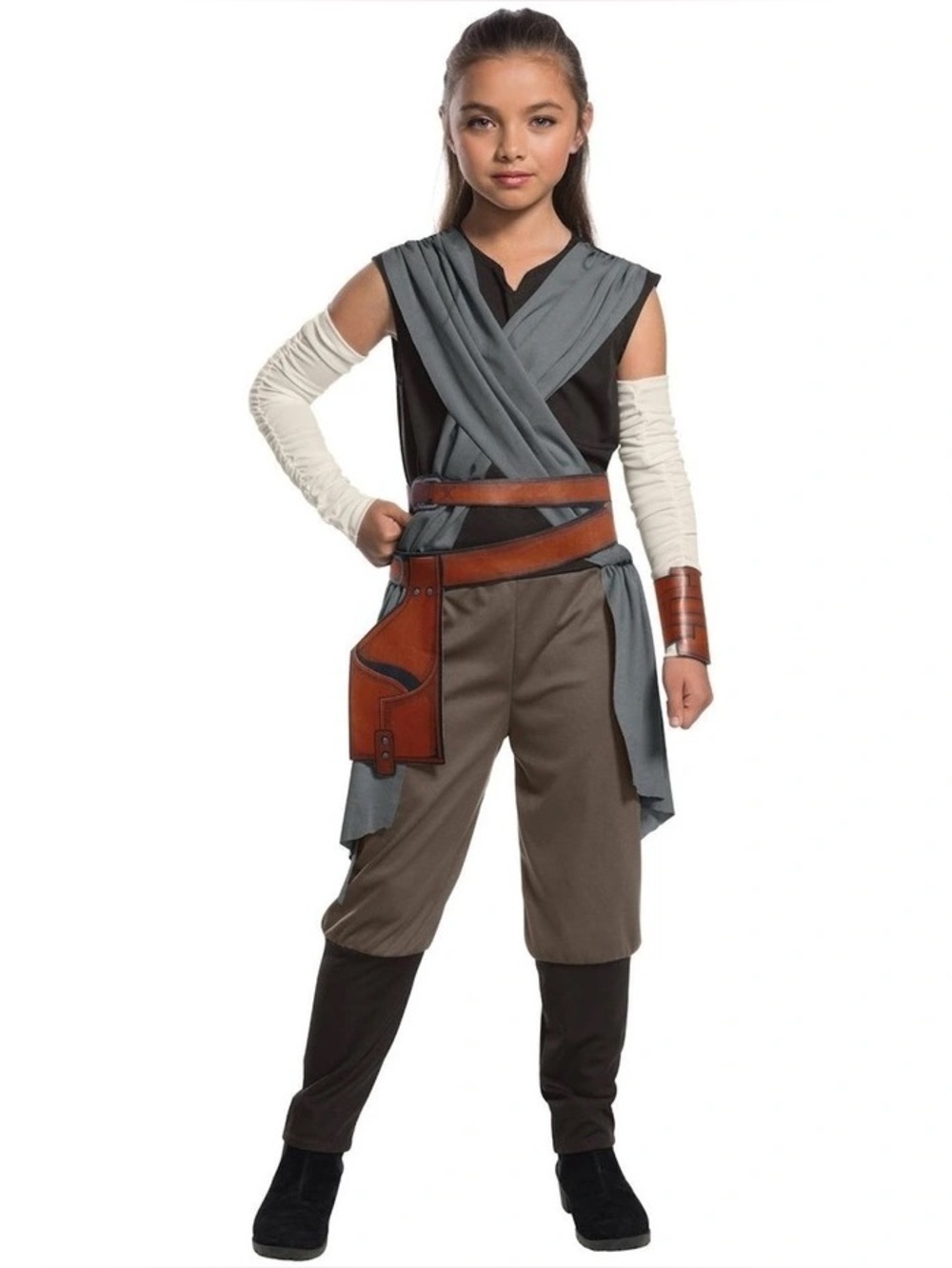 BRAND NEW girl youth star wars rey halloween costume size M 8-10( for 5-7 yrs)